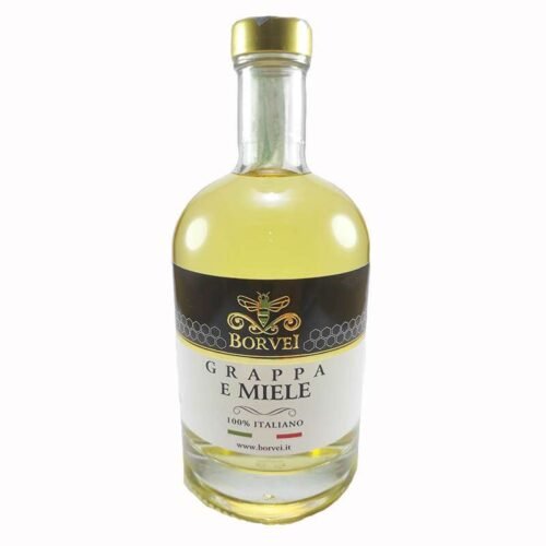 grappa al miele bottiglie 500ml