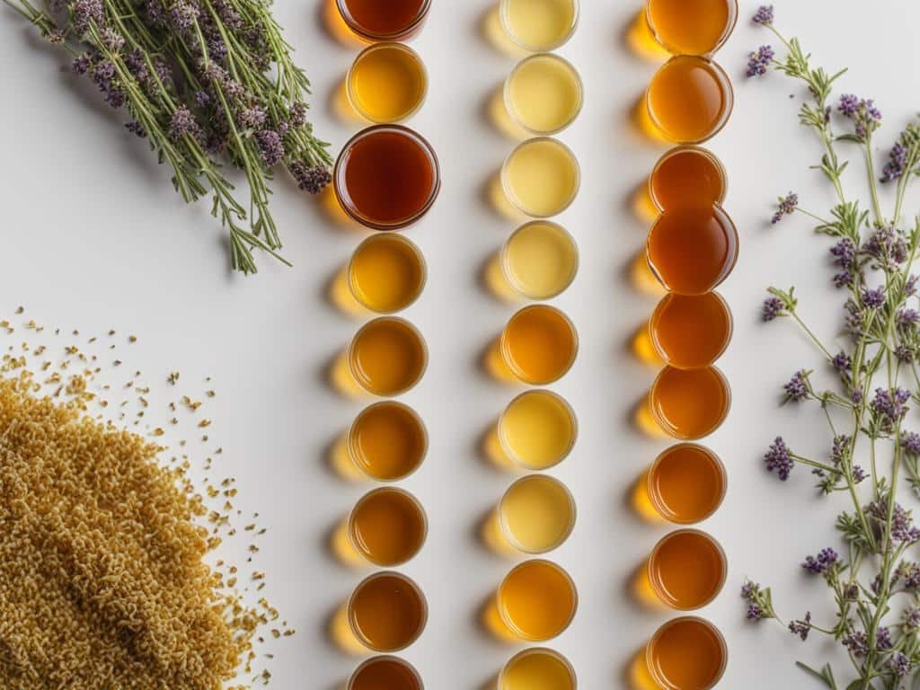 Colore del miele di timo