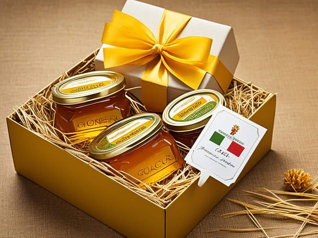 confezioni regalo con miele
