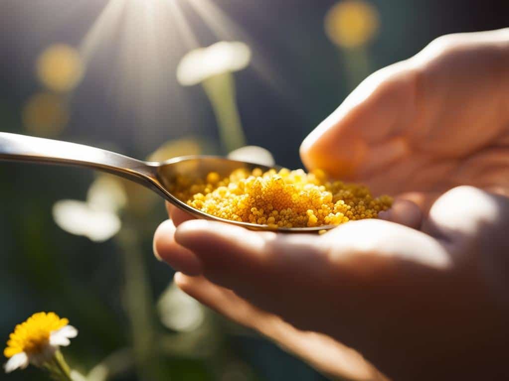 consumo delle palline di polline consumo delle palline di polline