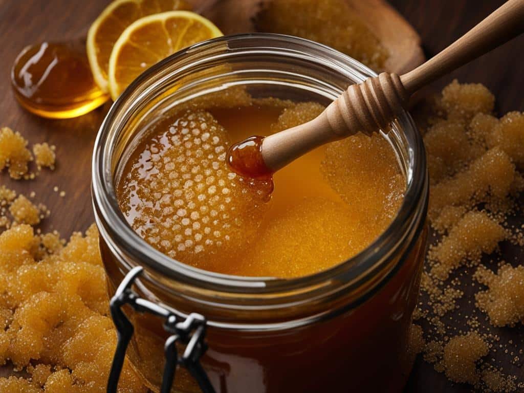 cristallizzazione del miele di eucalipto grezzo