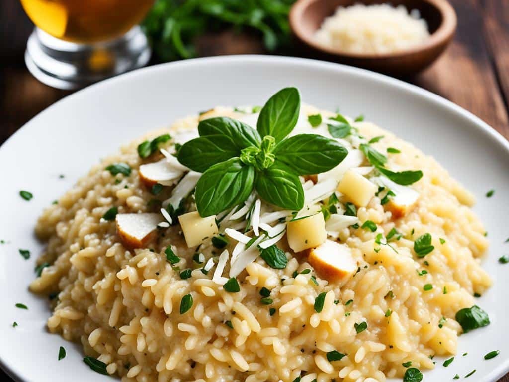 risotto al miele