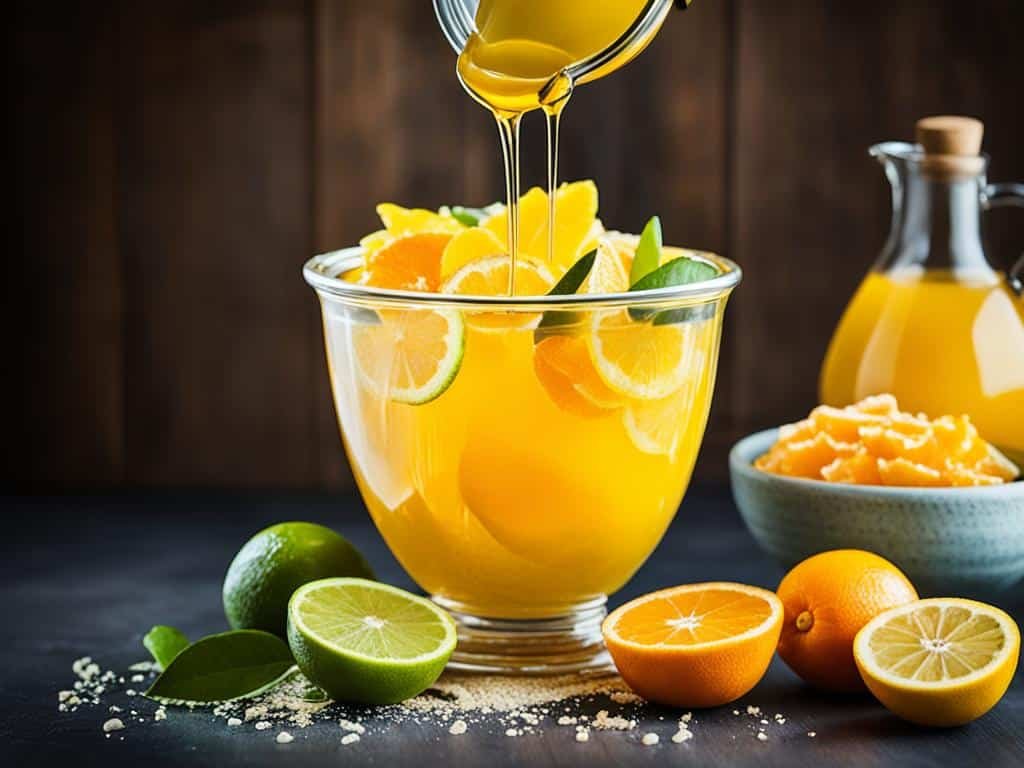 utilizzo del miele di agrumi