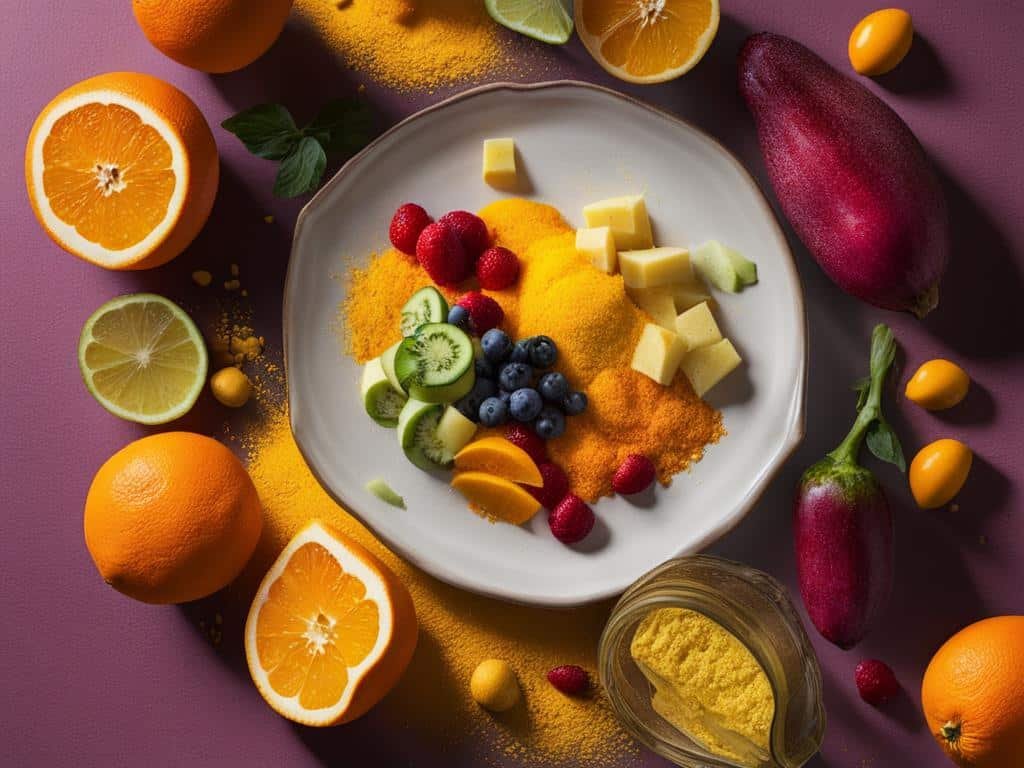 Integratore alimentare di curcuma in polvere