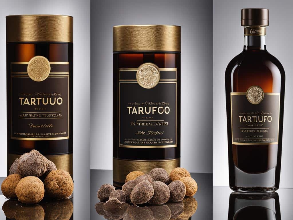 emanazione di aroma di tartufo