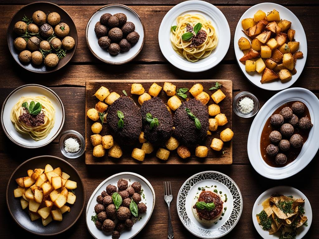 piatti con tartufo piatti con tartufo