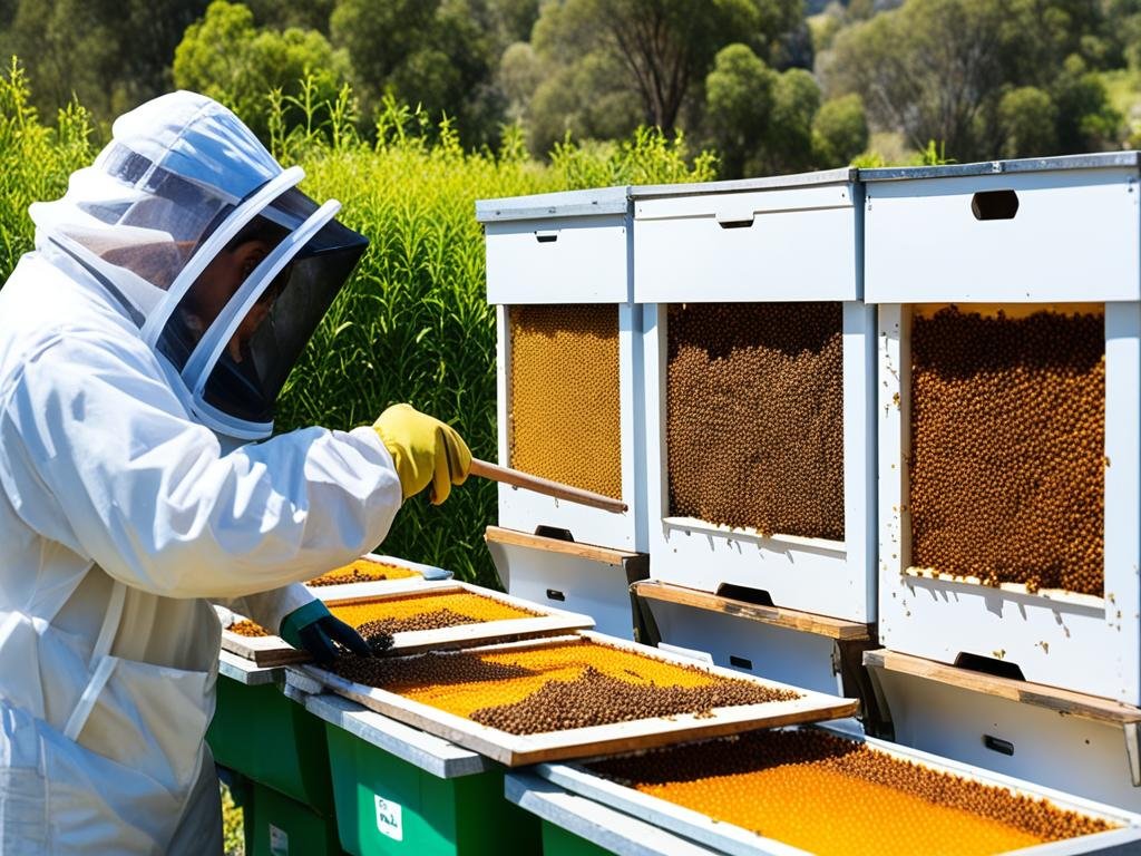 produzione del miele di Manuka