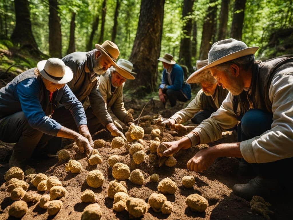 produzione di tartufo bianco