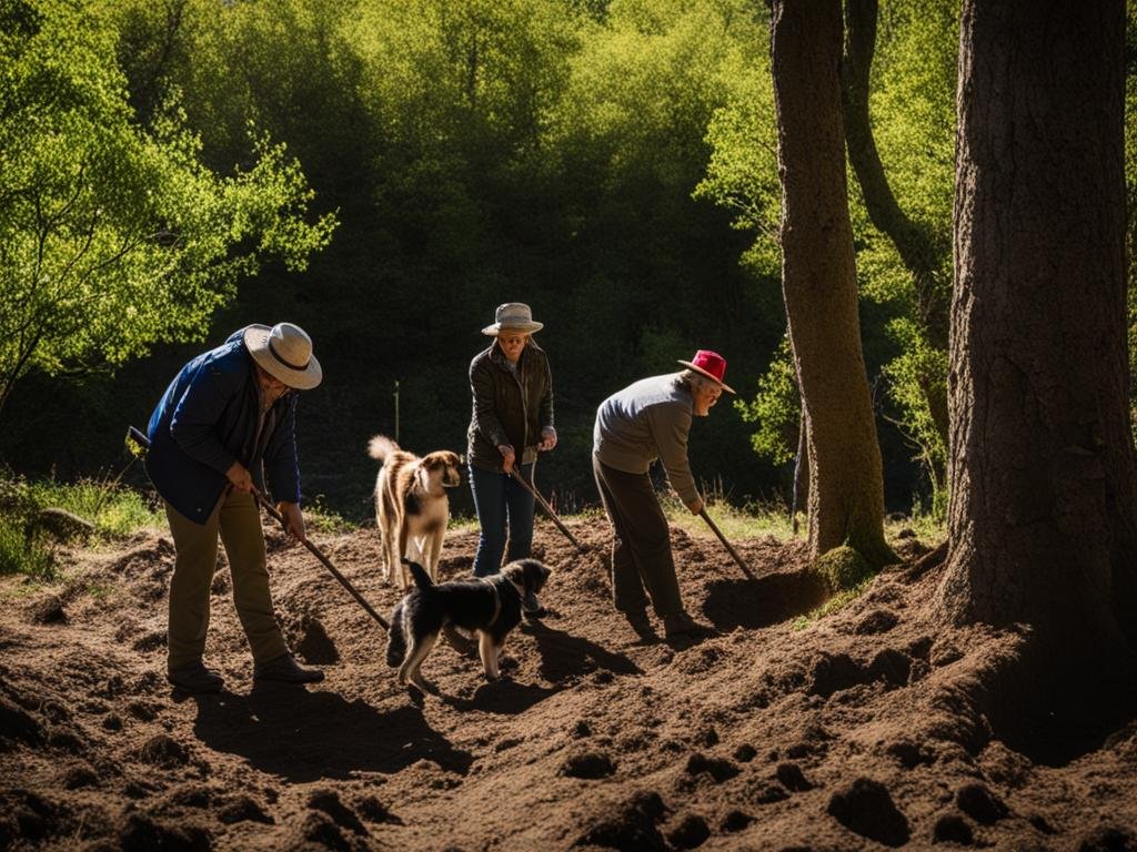 raccolta del tartufo raccolta del tartufo