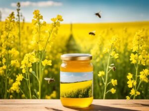 Miele di colza: un elisir naturale per rinforzare il sistema immunitario 1 Miele di colza