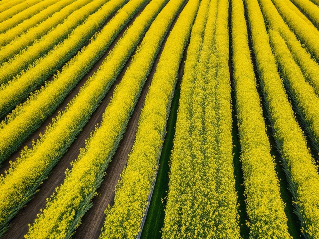 Produzione del miele di colza