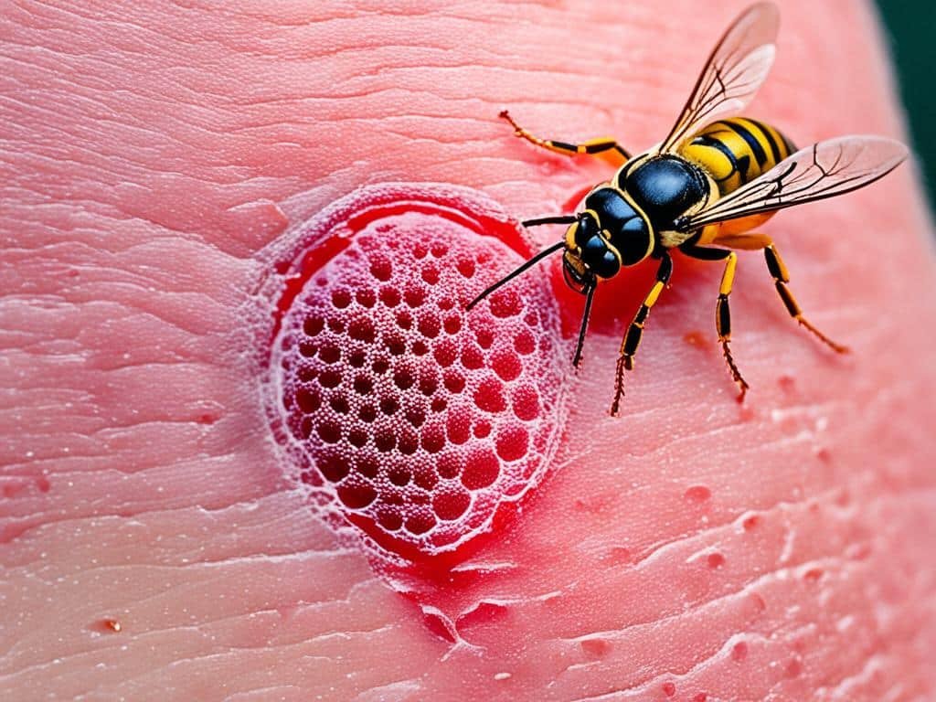 Reazioni allergiche punture vespe