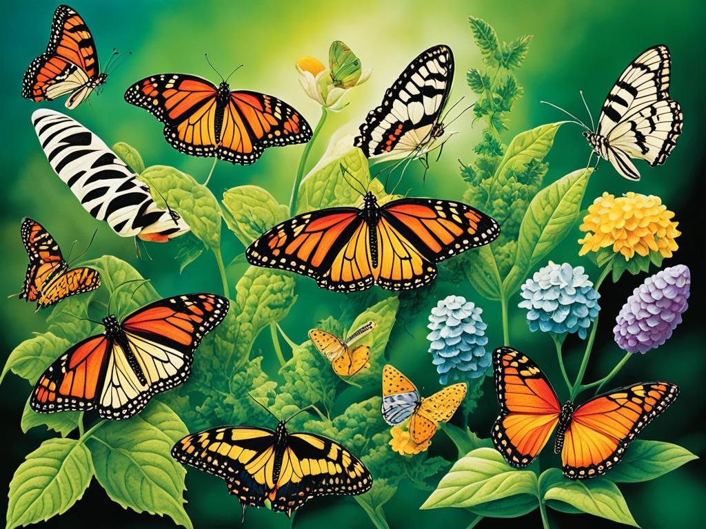 ciclo di vita farfalle