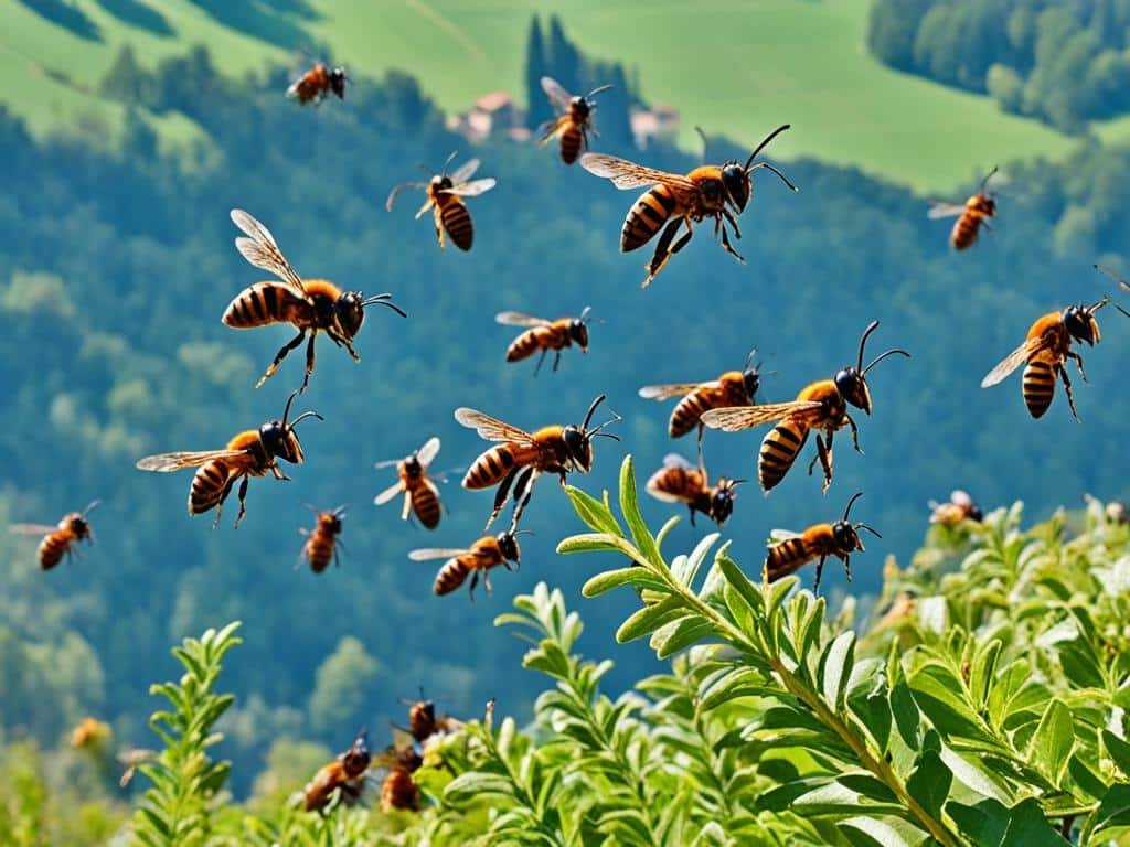 diffusione del calabrone asiatico in Italia