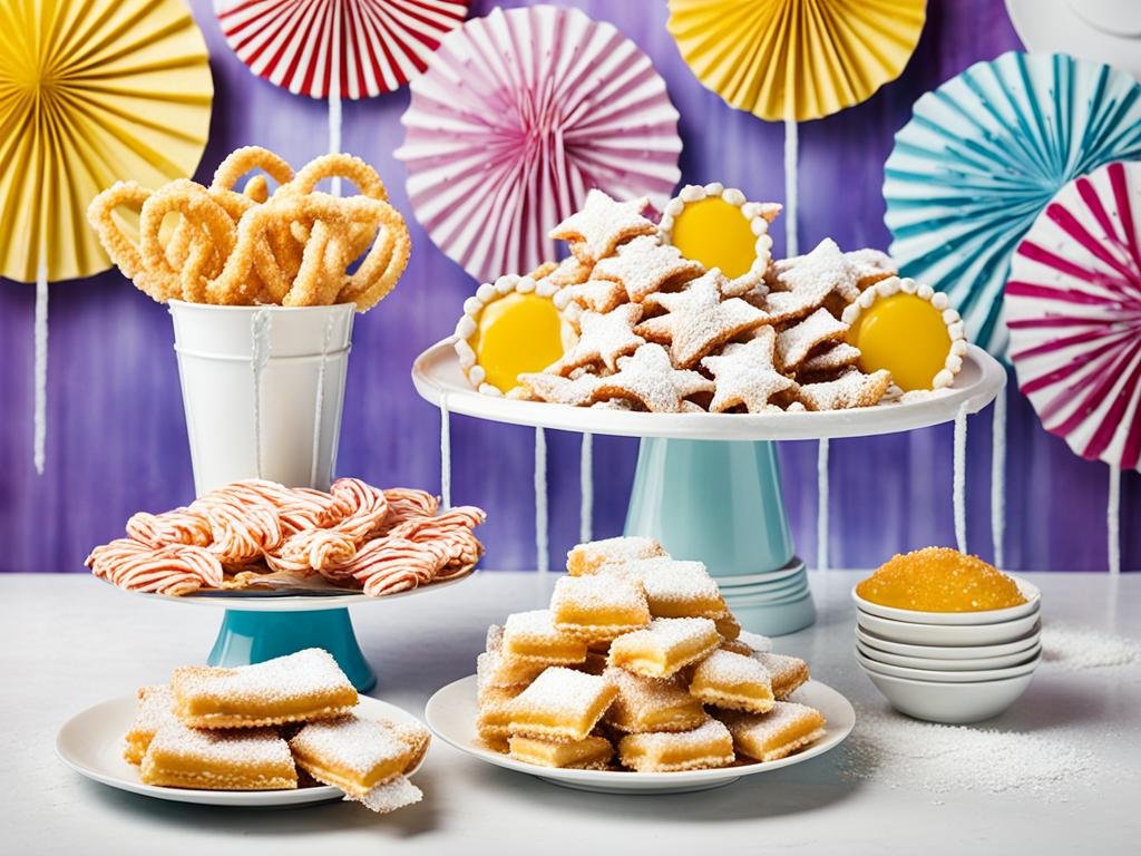 Chiacchiere, Crostoli, Galani, Bugie, Sfrappole, Cenci, Frappe