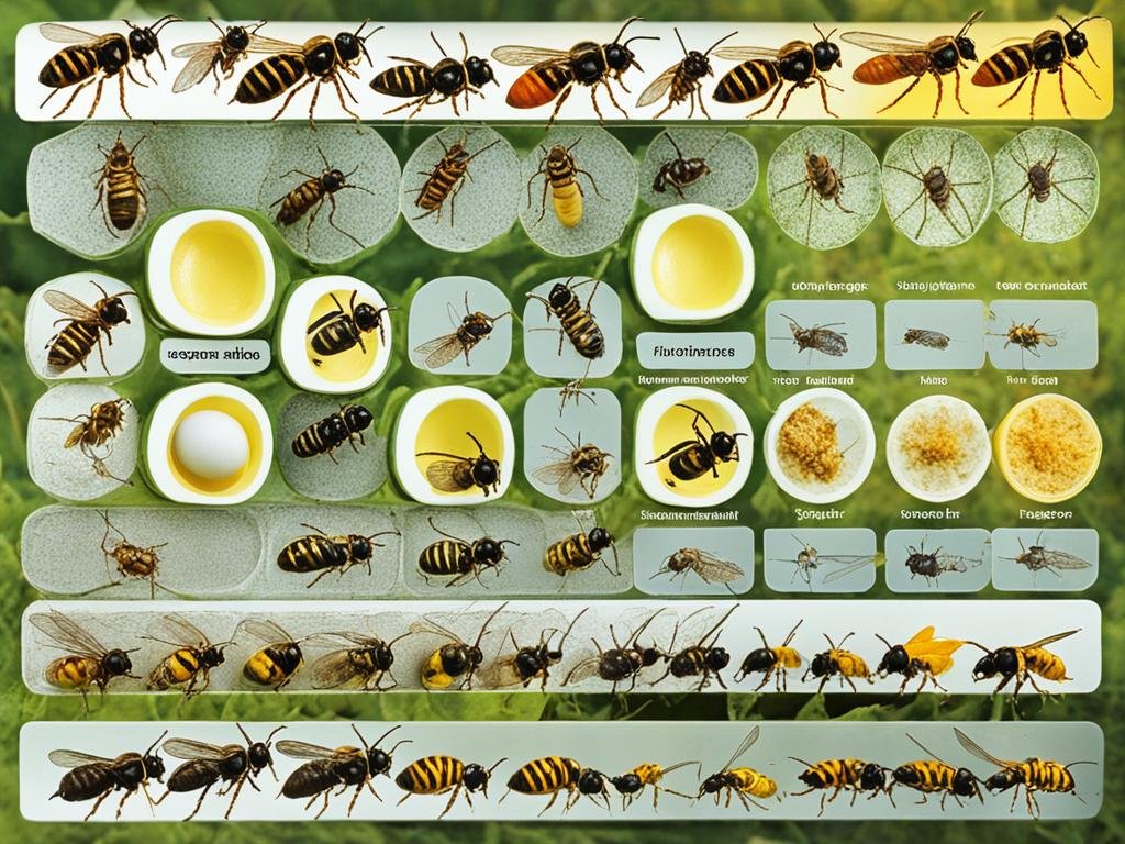 Ciclo di vita delle Vespe e Calabroni