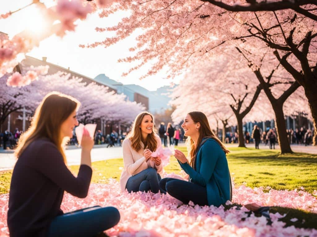 Hanami in Giappone