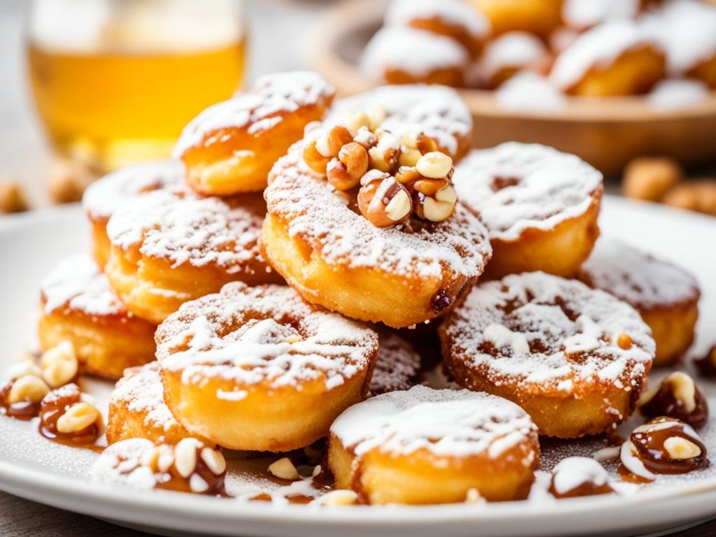 Servire Zeppole di San Giuseppe
