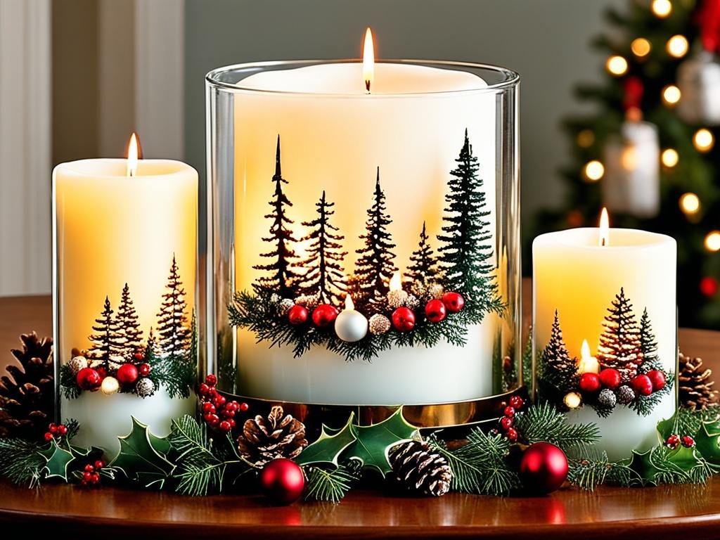 Tendenze candele natalizie