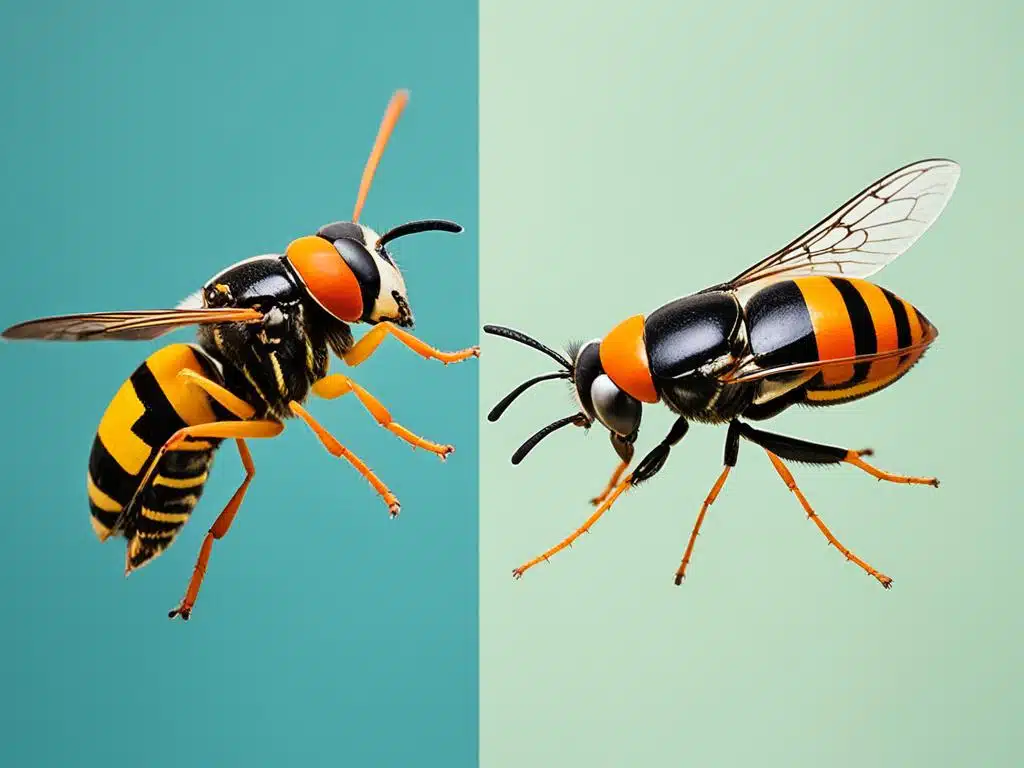 distinguere Vespa Orientalis da Calabrone