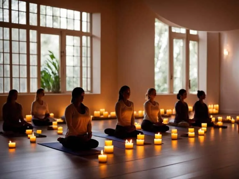 Candele di cera d'api e yoga: un connubio perfetto per il benessere