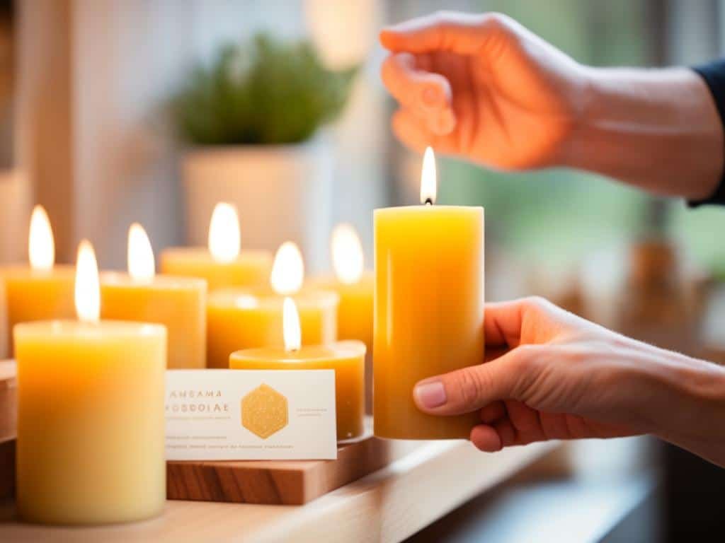 Ritualkerzen - Candele di cera d'api, lunghezza 16 cm, diametro 5,0 mm, durata 30 min; naturali, antigoccia, senza fumo, qualità chiesa fine, in cera d'api №140 (100 pezzi - 285 g, azzurro