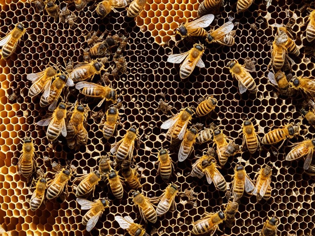 Produzione miele in favo