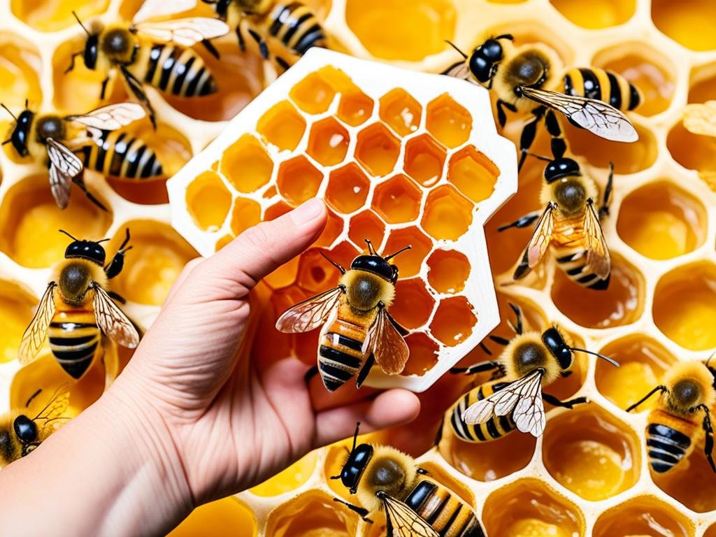 Scelta e conservazione del miele in favo