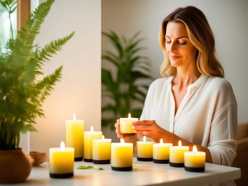 Tecniche di rilassamento con candele
