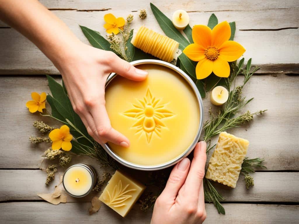 Utilizzo della cera d'api