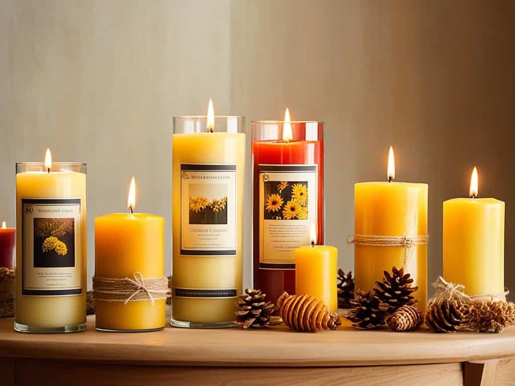 Vantaggi delle candele di cera d'api