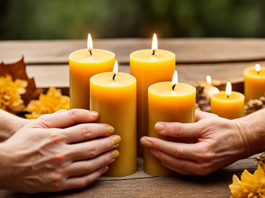 candele artigianali biologiche