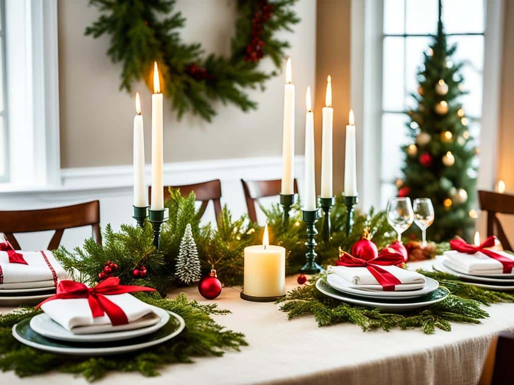 candele profumate natalizie