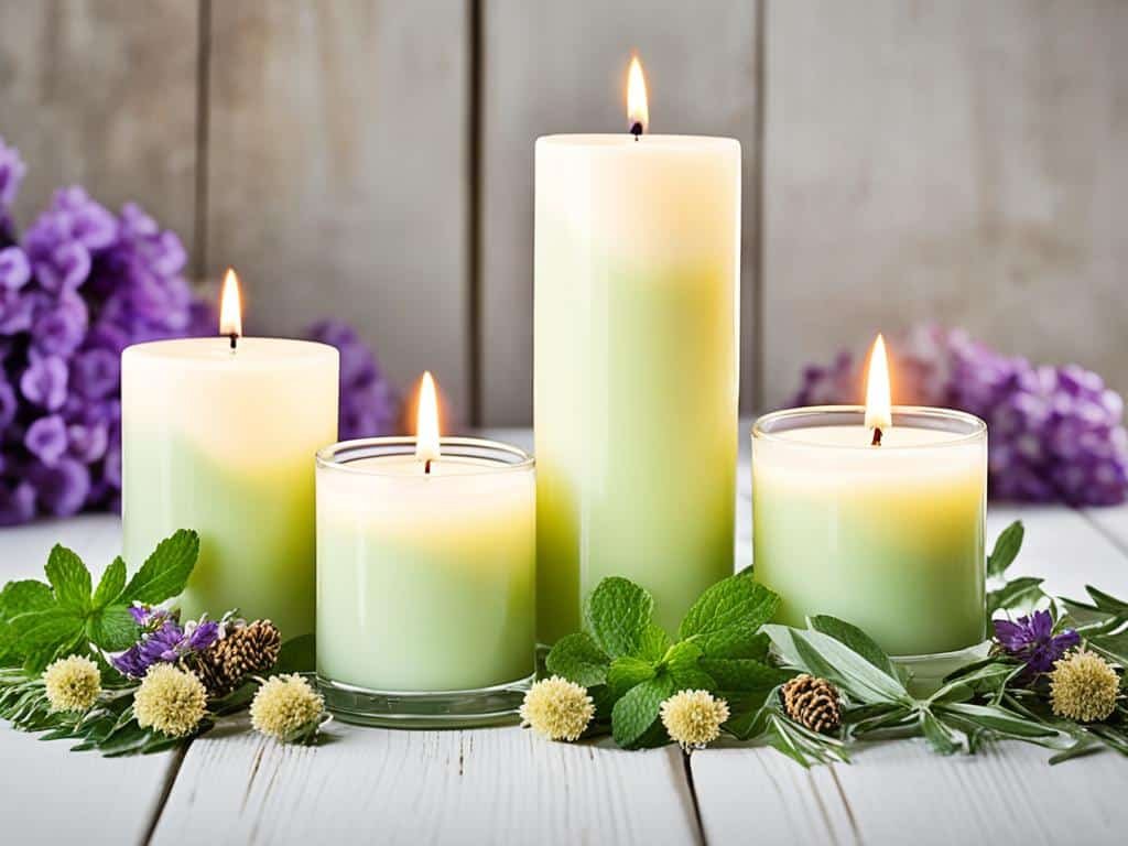 candele profumate naturali
