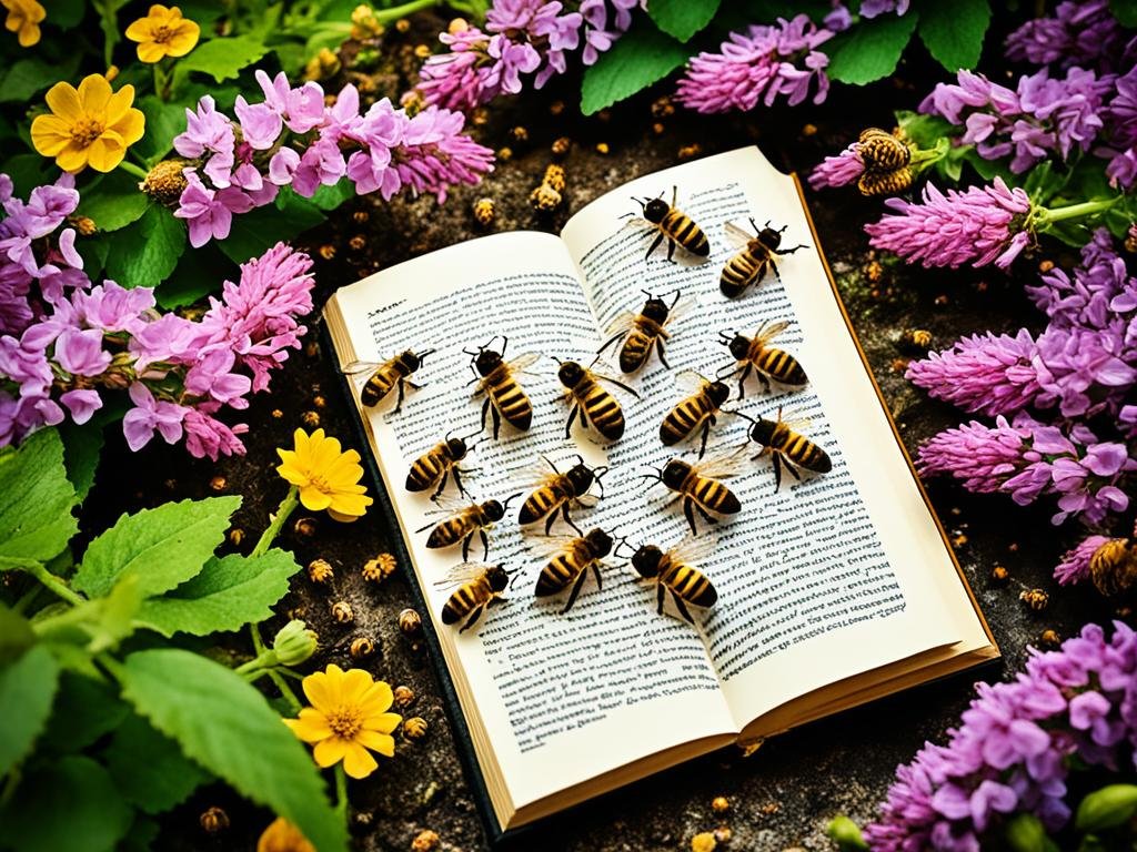 sciami d'api nella letteratura classica