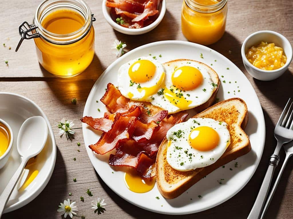 Colazioni salate con il miele