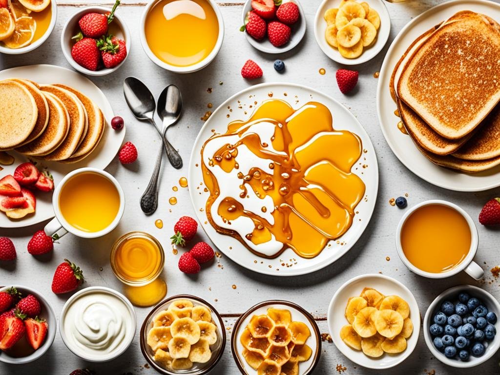 Storia del miele nella colazione