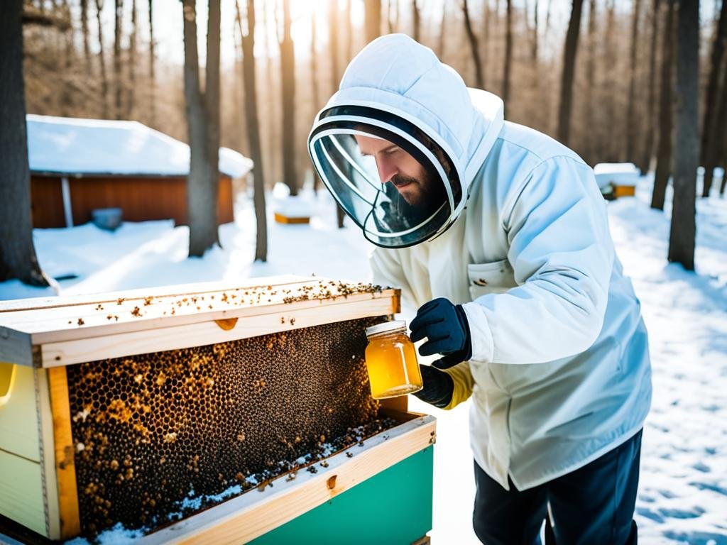 alimentazione invernale delle api