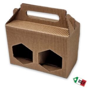 Scatola per miele “Premium” con esagono per 2 vasi da 500 grjpg Scatola per miele “Premium” con esagono per 2 vasi da 500 grjpg