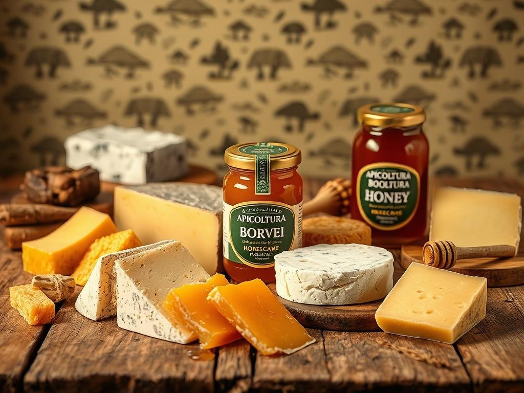 Abbinamento miele e formaggio