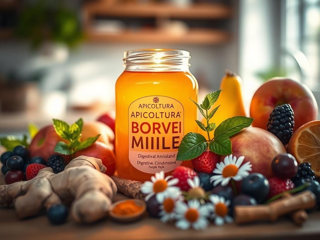 Antiossidanti nel miele per la salute digestiva