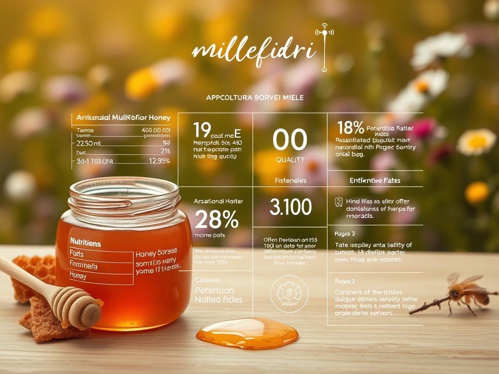 Composizione nutrizionale del miele