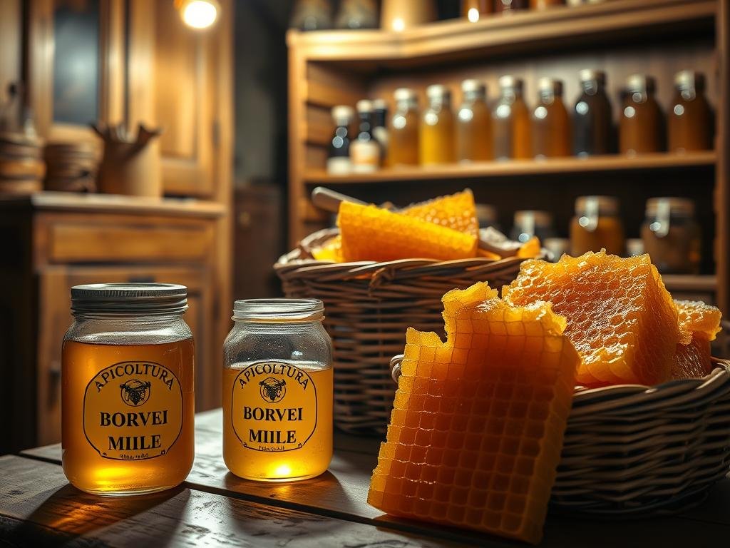 Conservazione del miele artigianale
