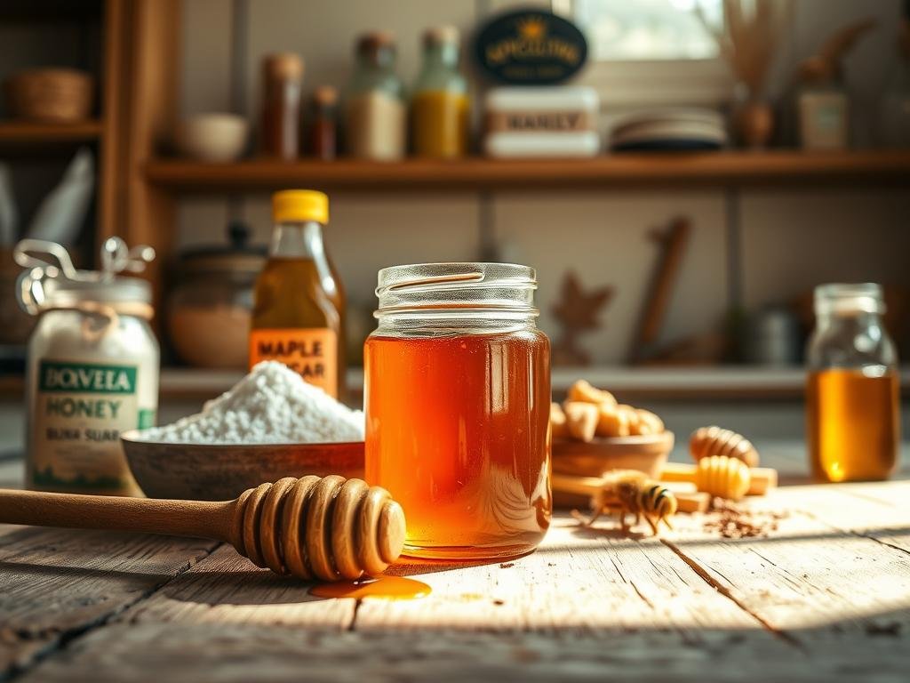 Consumo di miele come zucchero naturale