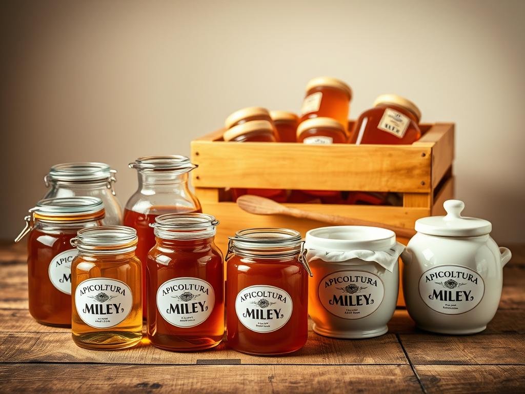 Contenitori per la conservazione del miele