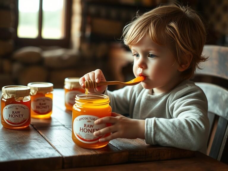 Il Miele Grezzo è Adatto ai Bambini? Benefici e Precauzioni 1 Il Miele Grezzo è Adatto ai Bambini? Benefici e Precauzioni