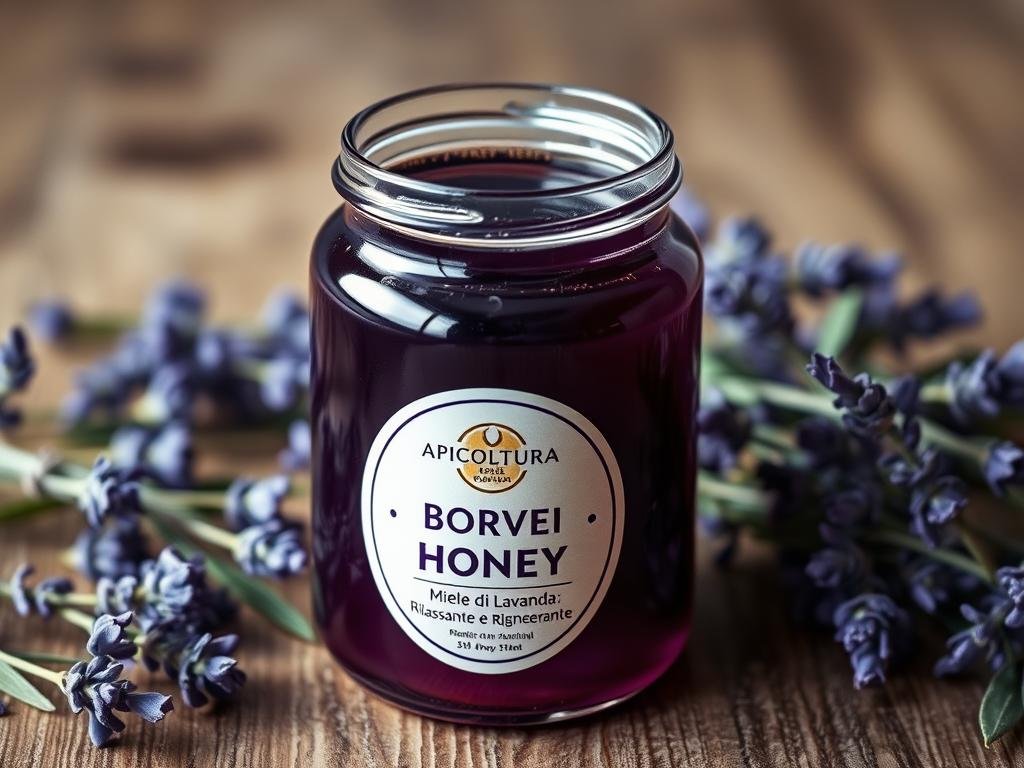 Miele di lavanda per trattamento capelli