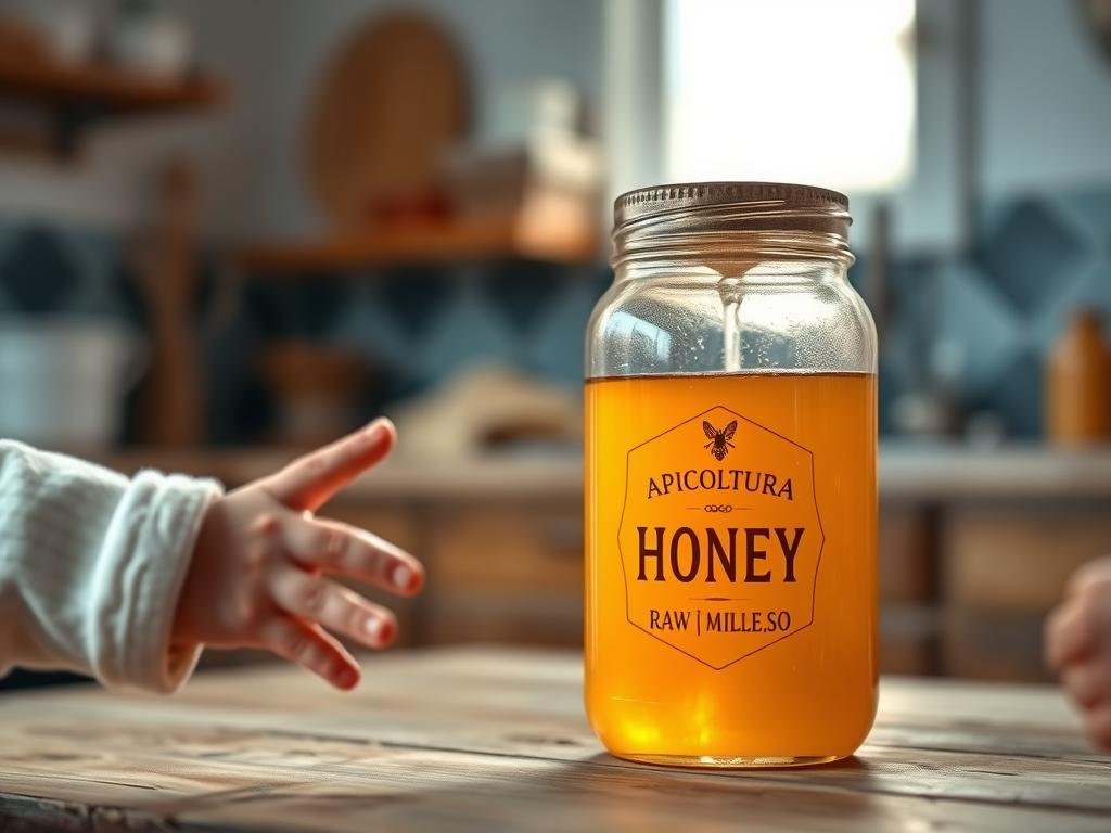 Miele grezzo e sicurezza infantile