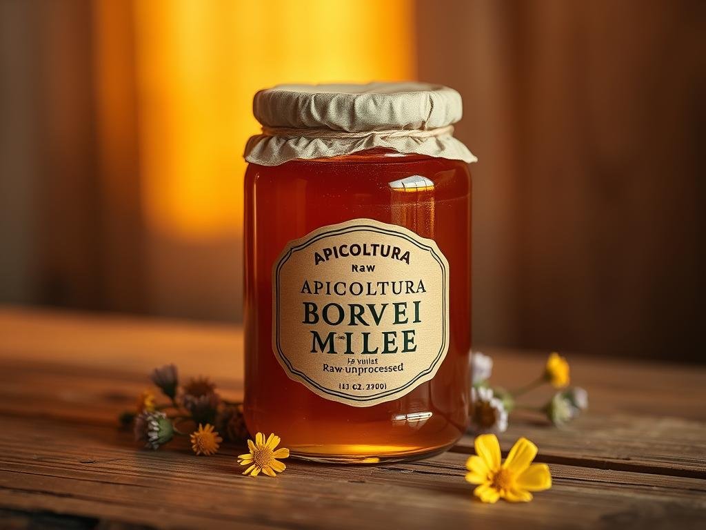 Miele grezzo per bambini