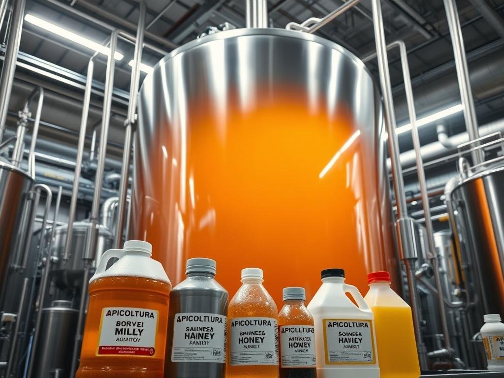 Miele industriale con additivi